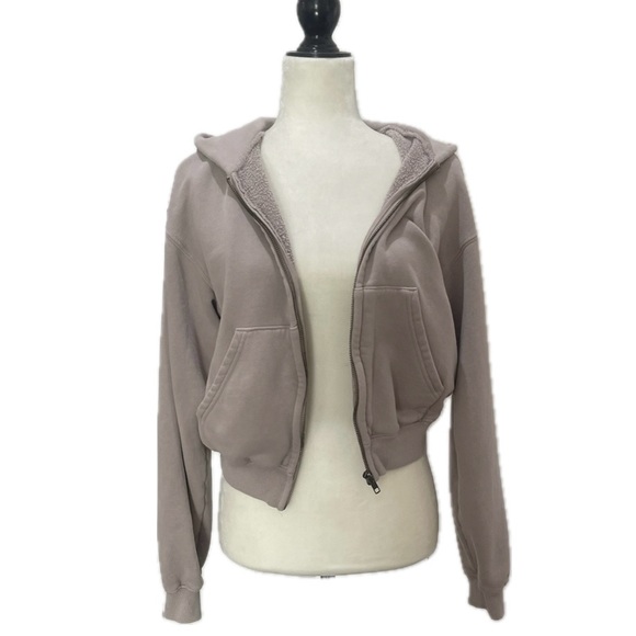 Skims Classic Hoodie in Stone - Picture 16 of 16